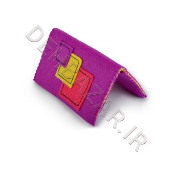 کیف پول نمدی طرح شقایق