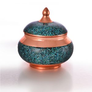صنایع دستی - قندان فیروزه کوبی