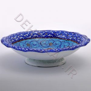 صنایع دستی - کاسه ماست خوری مینا کاری