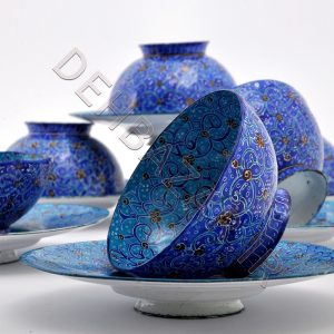 صنایع دستی - کاسه و بشقاب میناکاری