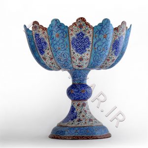 گز خوری مینا کاری 21 سانتی -صنایع دستی