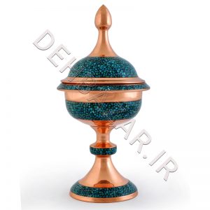 شکلات خوری فیروزه کوب ارتفاع 30 سانتی متر