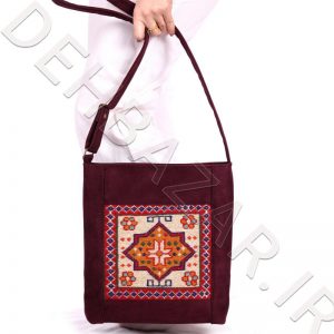 کیف رو دوشی گلیم نرگس