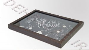 تابلو گل نقره 8برگ وان‌یکاد