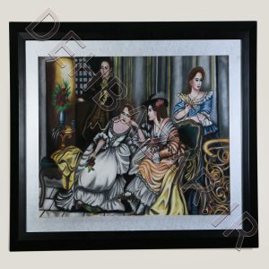 التصویر باستیل طباشيري Painting Pastel Chalk