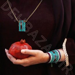 مجموعة مجوهرات الفیروز Set Nekleck Firozeh