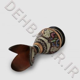 گلدان مسی مزهریة النحاس بالنقش