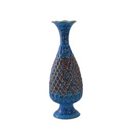 گلدان میناکاری طرح یاس