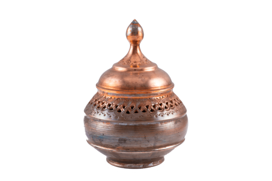ظرف خام مسی قندان شبکه بری